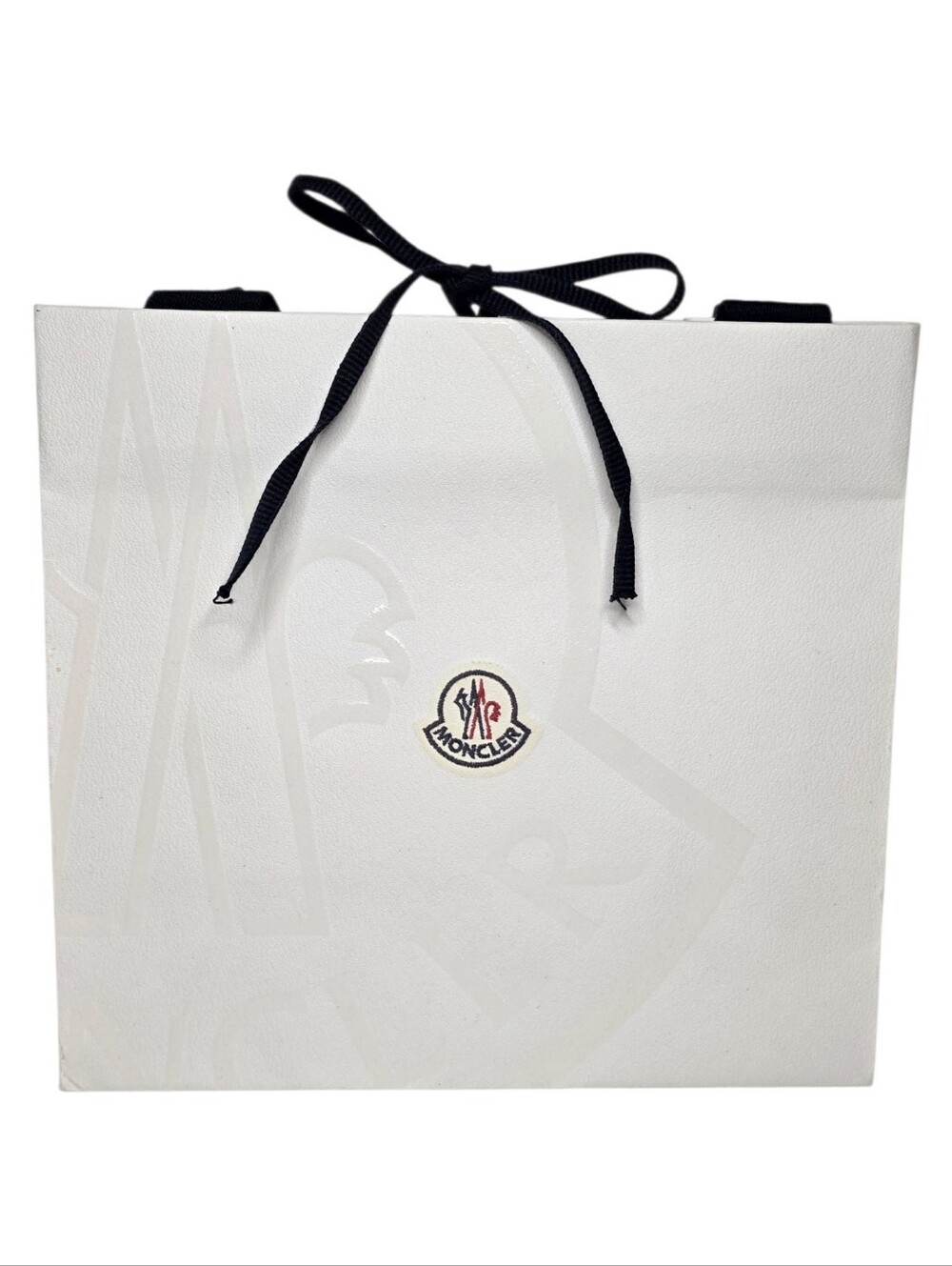 Moncler Paper Shopping Gift Bag 10 × 9.5 Inches